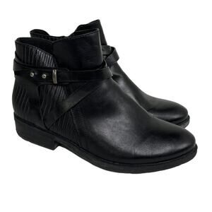 Baretraps Yadda Black Booties Women’s Ankle Boots Size 10
